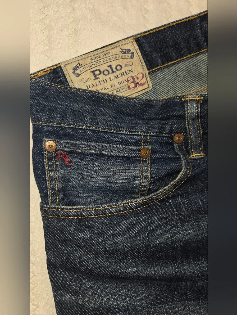 Polo by Ralph Lauren Indigo Straight-Leg Jeans